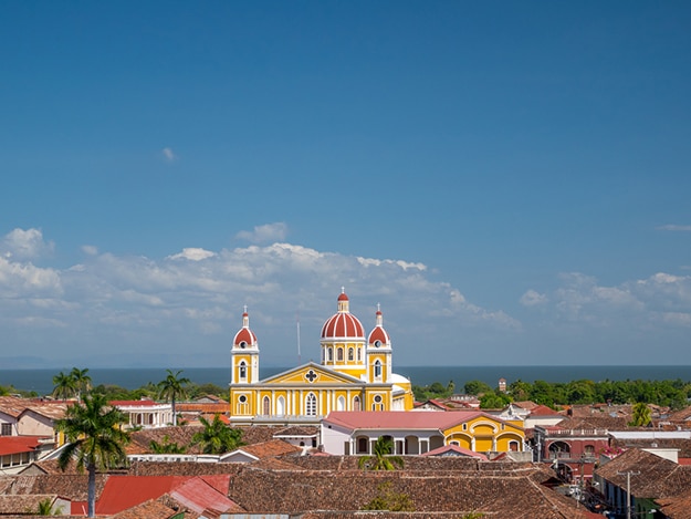 Guadalpe Church in Nicaragua