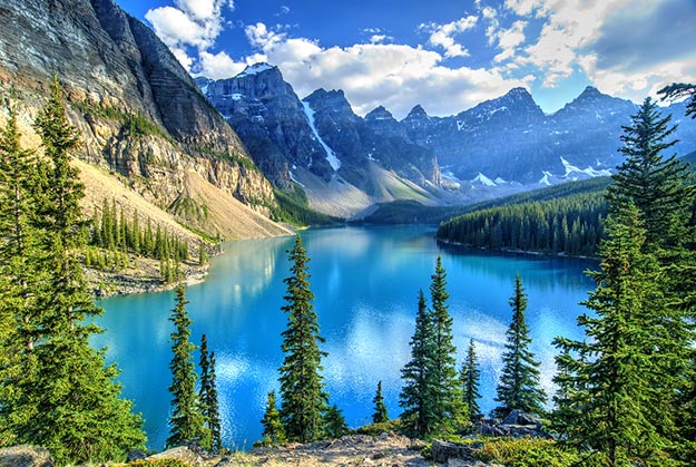 Moraine Lake in Canada