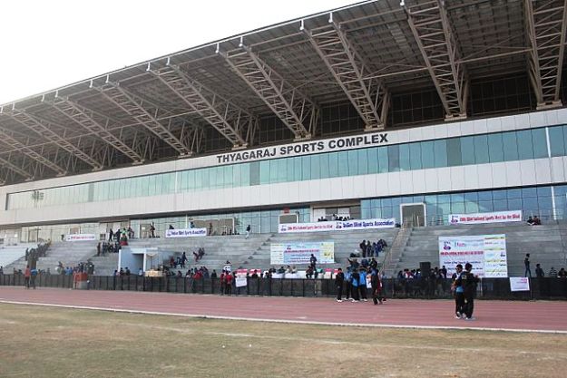 Thyagaraj stadium, Delhi, Photograph Courtesy: Wikimedia Commons