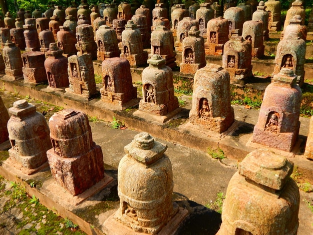 Ancient Ruined Buddhist Monestry of 800 AD at Ratnagiri