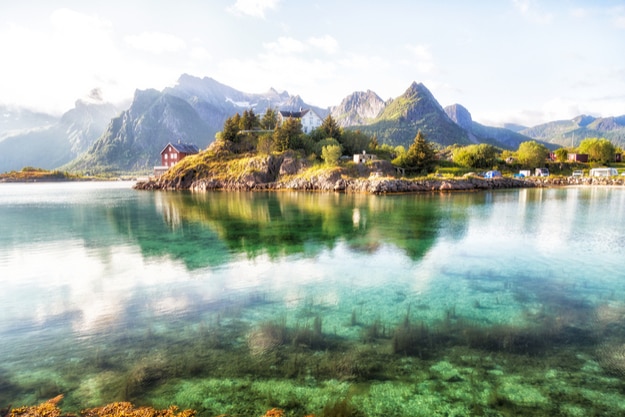 Lofoten islands Norway