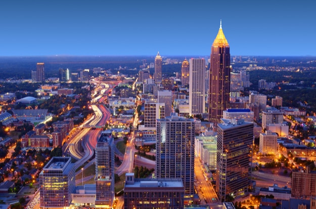 Skyline of downtown Atlanta, Georgia