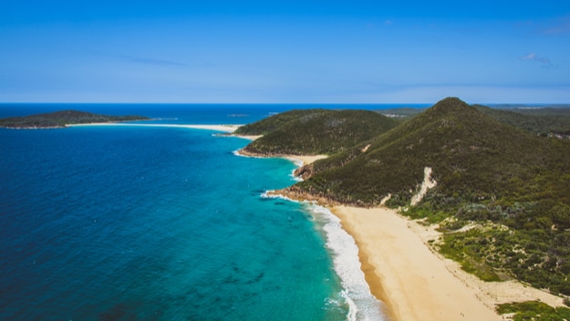 View from Tomaree Head, Port Stephens