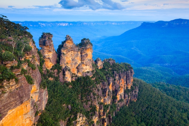 The Three Sisters From Echo Point, Blue Mountains National Park