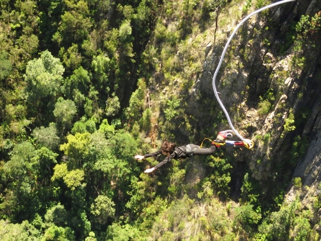 Bungee Jump off Bloukrans, Photograph Courtesy: South African Tourism