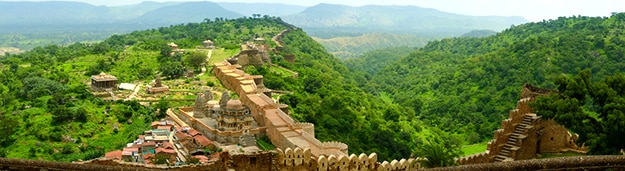 Kumbhalgarh Fort panorama photo