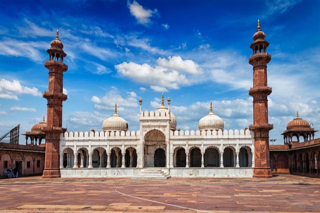 Moti Masjid (Pearl Mosque), Bhopal, Madhya Pradesh