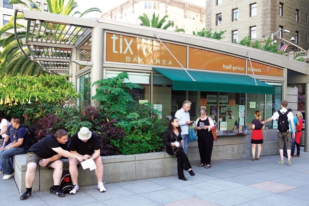 Union Square Ticket Market, Photograph Courtesy: San Francisco Travel