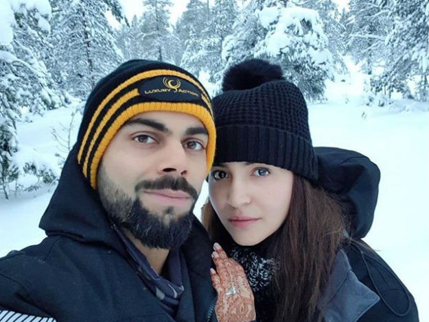 Virat and Anushka in Rome - Instagram