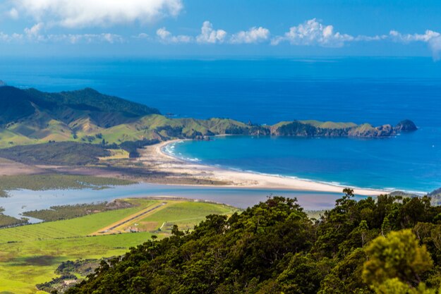 Whangapou beach, Great Barrier Island, New Zealand