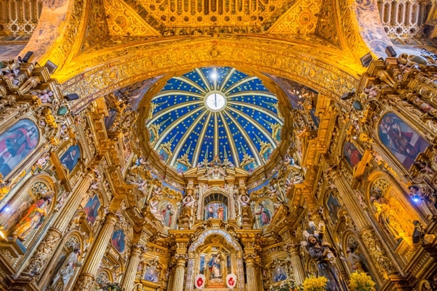 Interior of the Church and Convent of Saint Francis