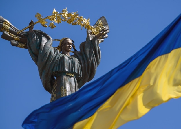 Monument of Independence in Kiev