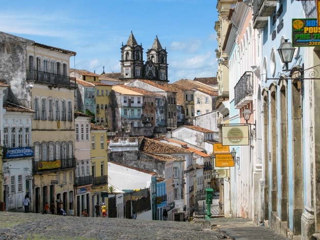Old town of Salvador de Bahia, Brazil
