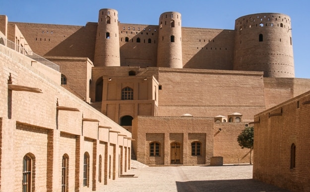 The Citadel of Herat on October 22, 2012 in Herat, Afghanistan. Herat is the third largest city of Afghanistan, with a population of about 450,000