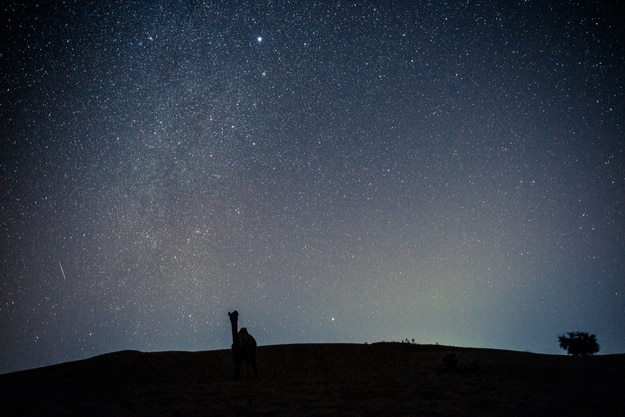 A night at the Thar Desert just outside Jaisalmer