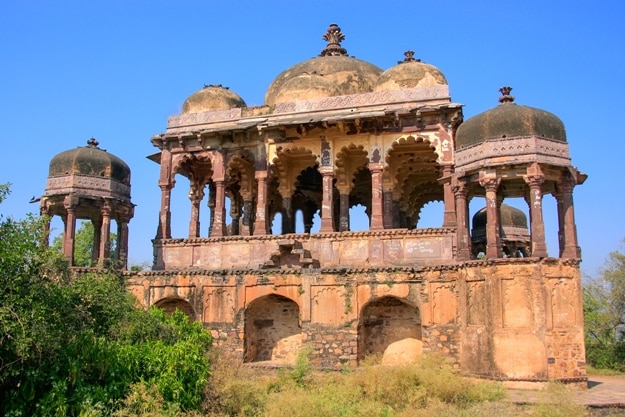 Arched temple at Ranthambore Fort, Rajasthan