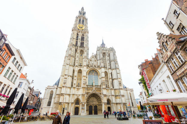 Cathedral Antwerp day time