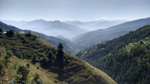 Epic view of Fagu Valley, Himachal Pradesh