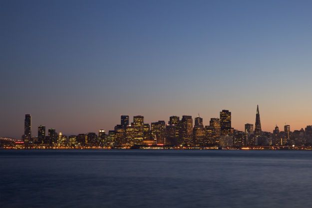 San Francisco Skyline from Treasure Island