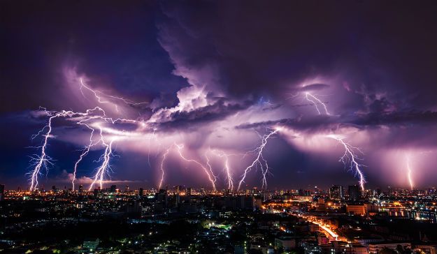 Thunderstorm in India