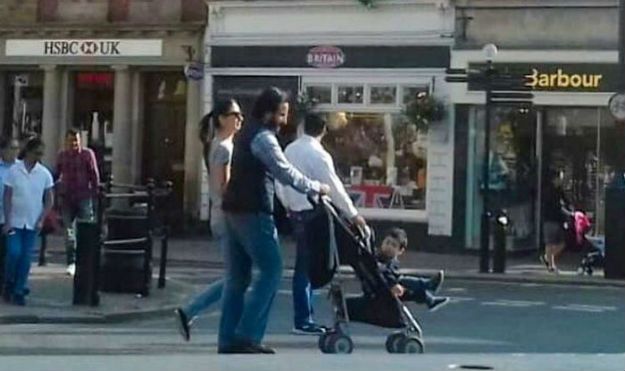 This Picture of Taimur Ali Khan Taking a Stroll in London is Breaking ...