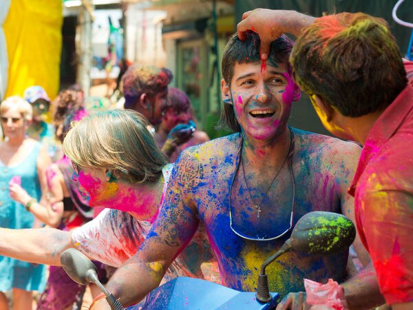 Holi celebrated in Goa - Goa