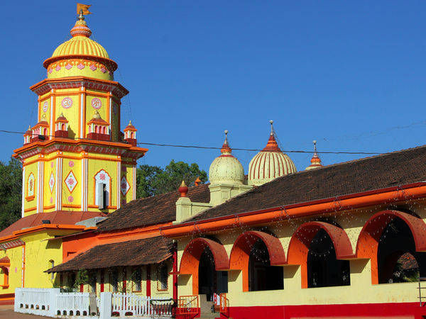 Beautiful Shantadurga temple in Goa