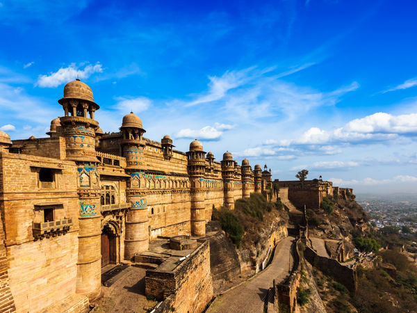 The great fort of Gwalior - Gwalior - Madhya-Pradesh