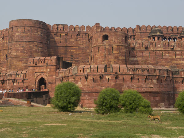 The historic Agra fort - Agra - Uttar-Pradesh: Photos of Agra ...