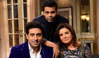 Koffee with Karan: Abhishek Bachchan gets hamper for the lap job?