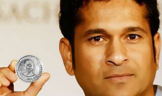 Sachin Tendulkar launches special silver coins embossed with his name and face in Mumbai