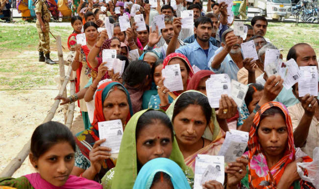 High turnout in 91 seats; Chandigarh tops with 74 percent