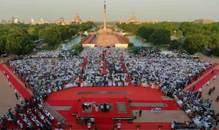 Carnival atmosphere at Narendra Modi's swearing in