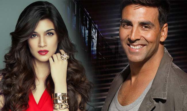 Is Heropanti' babe Kriti Sanon learning salsa for Akshay Kumar?