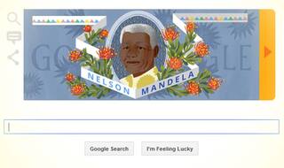 A doodle you cannot miss: Google Doodle celebrates Nelson Mandela's 96th birth anniversary!