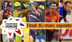 Champions League T20 2014: Complete squads of all teams of CLT20 2014