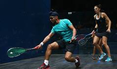 Indian pair of Harinder Pal Sandhu and Joshana Chinappa lose in mixed-doubles squash quarter finals