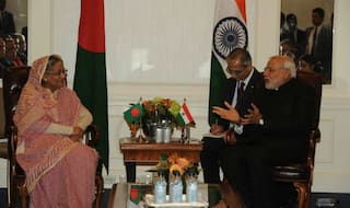 Diplomacy of contrasts: After chiding Pakistan, Narendra Modi meets other neighbours
