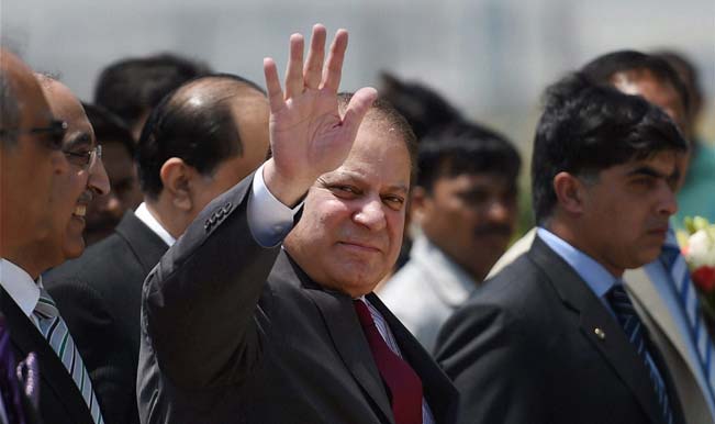 Pakistan Prime Minister Nawaz Sharif hits backs at protestors, says “No long or short march can derail democracy”