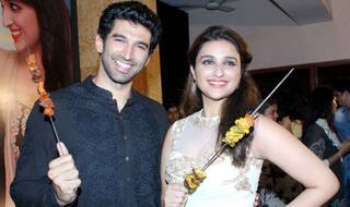 Aditya Roy Kapur, Parineeti Chopra show off singing talent on film promotion