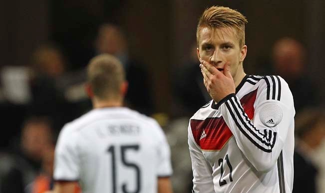 Blow for Germany & Borussia Dortmund as Marco Reus suffers ankle injury