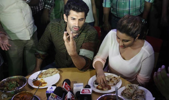 Parineeti Chopra and Aditya Roy Kapur conclude their food yatra with a bang!