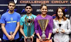 Dipika Pallikal, Harinder Pal Sandhu bag JSW-PSA Challenger Squash title