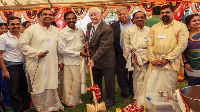 Sri Meenakshi Temple Renovation Project Breaks Ground With Bhoomi Puja