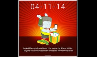 Xiaomi Redmi 1S: Flipkart to offer 100,000 units at 2pm flash sale, lucky Mi fans to get one pre-added to the cart