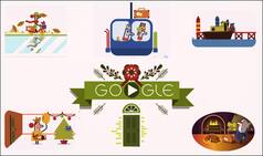 Merry Christmas Google Doodle: 'Tis the Season latest doodle begins 'Happy Holidays' with an amusing journey!