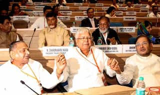जनता परिवार का मोदी सरकार के खिलाफ प्रदर्शन