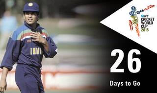 ICC Cricket World Cup 2015 Countdown Day 26: Sachin Tendulkar bamboozled by Curtly Ambrose in 1992 World Cup