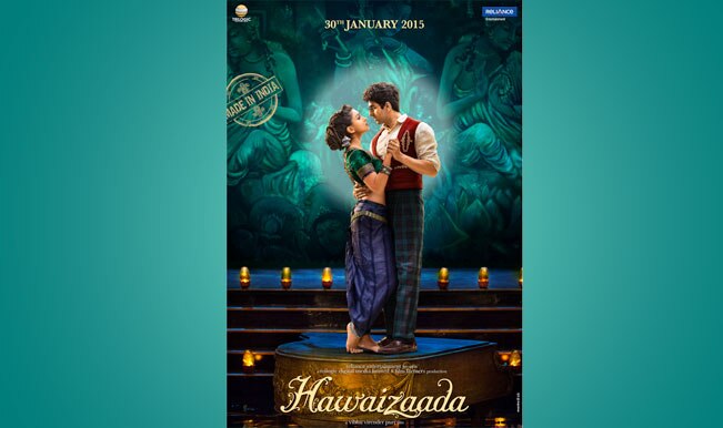 Hawaizaada new poster: Ayushmann Khurrana and Pallavi look cute together!