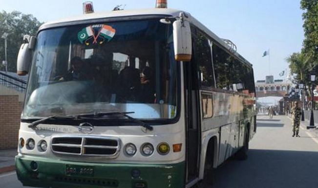 Terror threat: Pakistan-India Dosti bus service restricted to Wagah ...